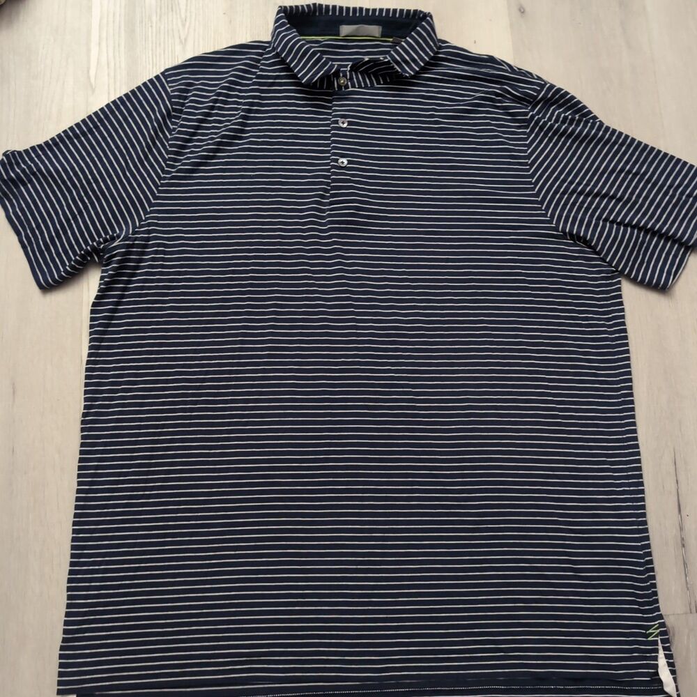 TASC Performance Golf Polo Mens size 2XL Measurements In Pics Stretch